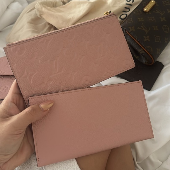 Felicie pochette inserts brand new both leather - Louis Vuitton - Picture 3 of 9